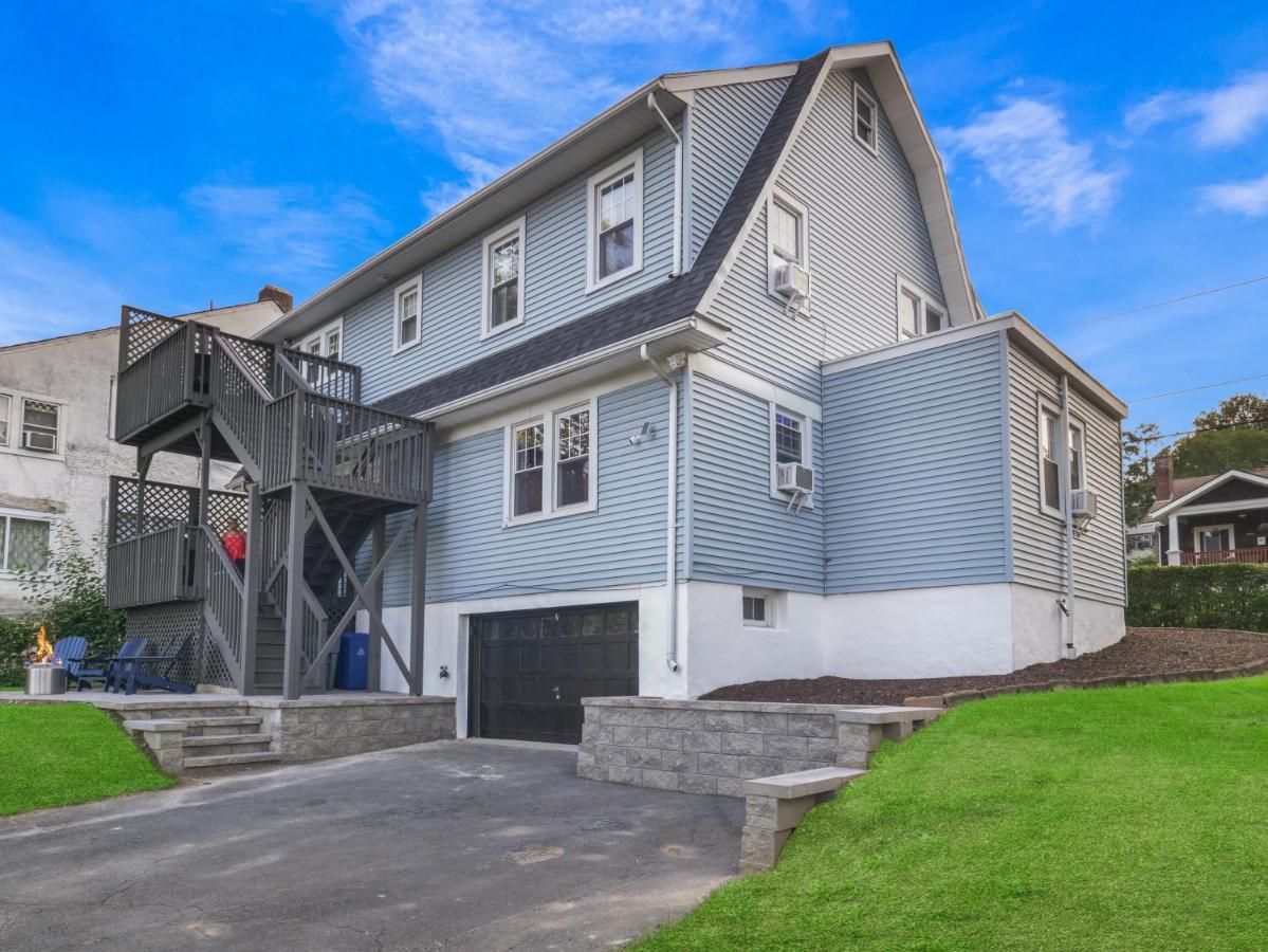 Deck View Of Hudson River & Mt Beacon / Boho Suite Newburgh Exterior foto